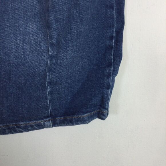 PILCRO and The Letterpress Anthropologie Womens Denim Pencil Skirt Blue Size 4 - Picture 6 of 16